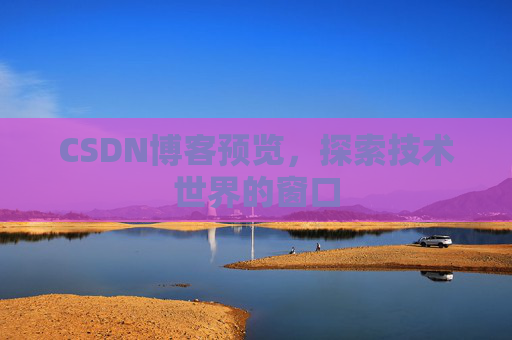 CSDN博客预览,探索技术世界的窗口